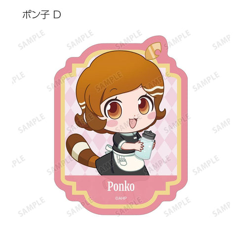 『アポカリプスホテル』トレーディング ちびキャラ ホテルモントレ制服&モーニングスタッフver. ダイカットステッカー(単位/BOX)